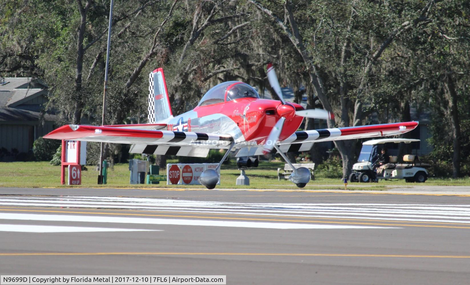 N9699D, 2003 Vans RV-8 C/N 80805, Spruce Creek 2017
