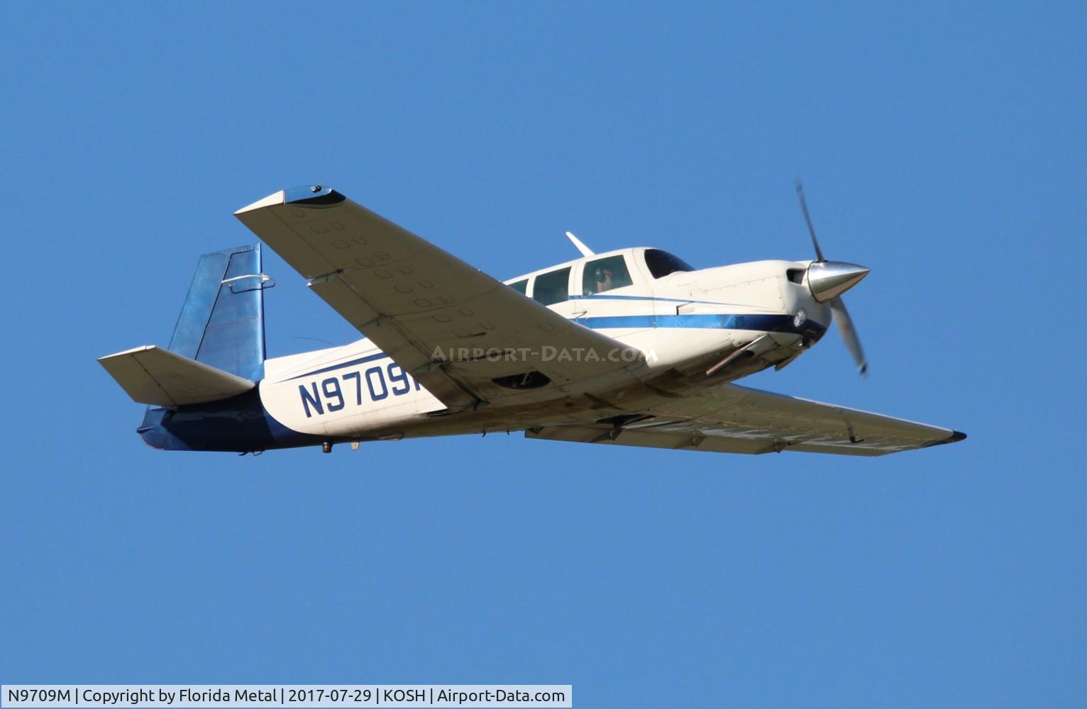 N9709M, 1967 Mooney M20F Executive C/N 670269, EAA OSH 2017