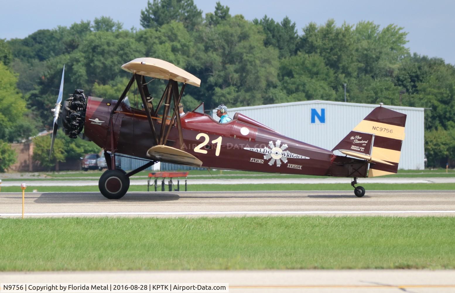 N9756, 1925 New Standard D-25 C/N 105, PTK 2016