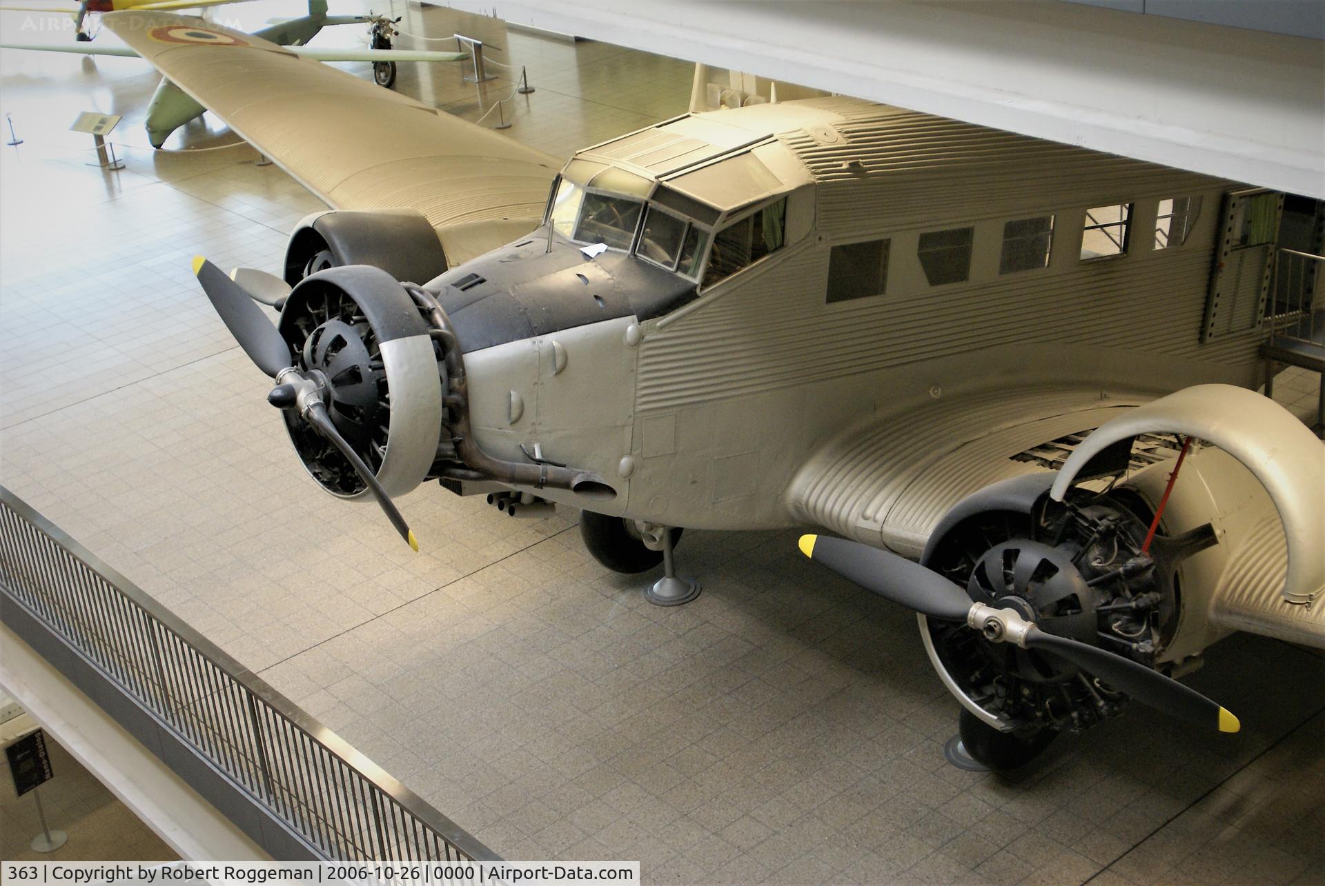 363, Junkers (AAC) AAC-1 Toucan (Ju-52) C/N 363, PRESERVED.DEUTSHE MUSEUM.MUNCHEN.FRENCH COLORS.