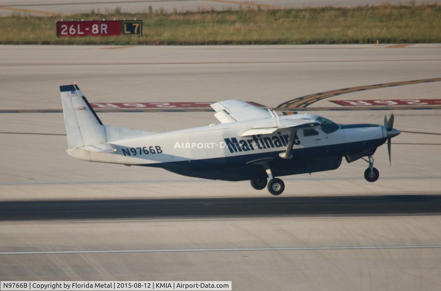 N9766B, 1988 Cessna 208B Grand Caravan C/N 208B0112, MIA spotting 2015