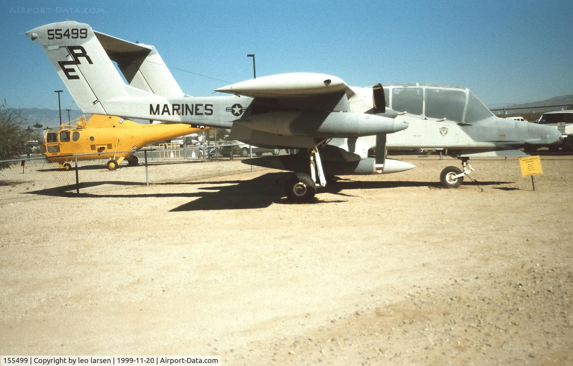 155499, North American Rockwell OV-10D Bronco C/N 305-110, Pipe Air Museum 20.11.1999
