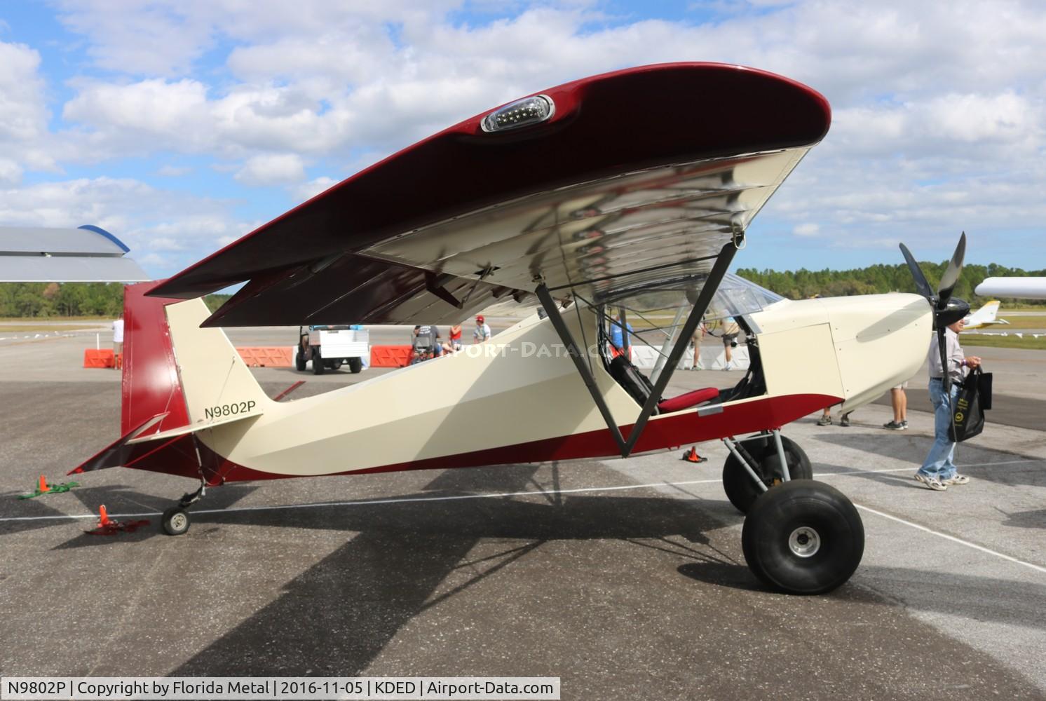 N9802P, 2016 Just Aircraft Highlander C/N JA306-06-13, Deland 2016