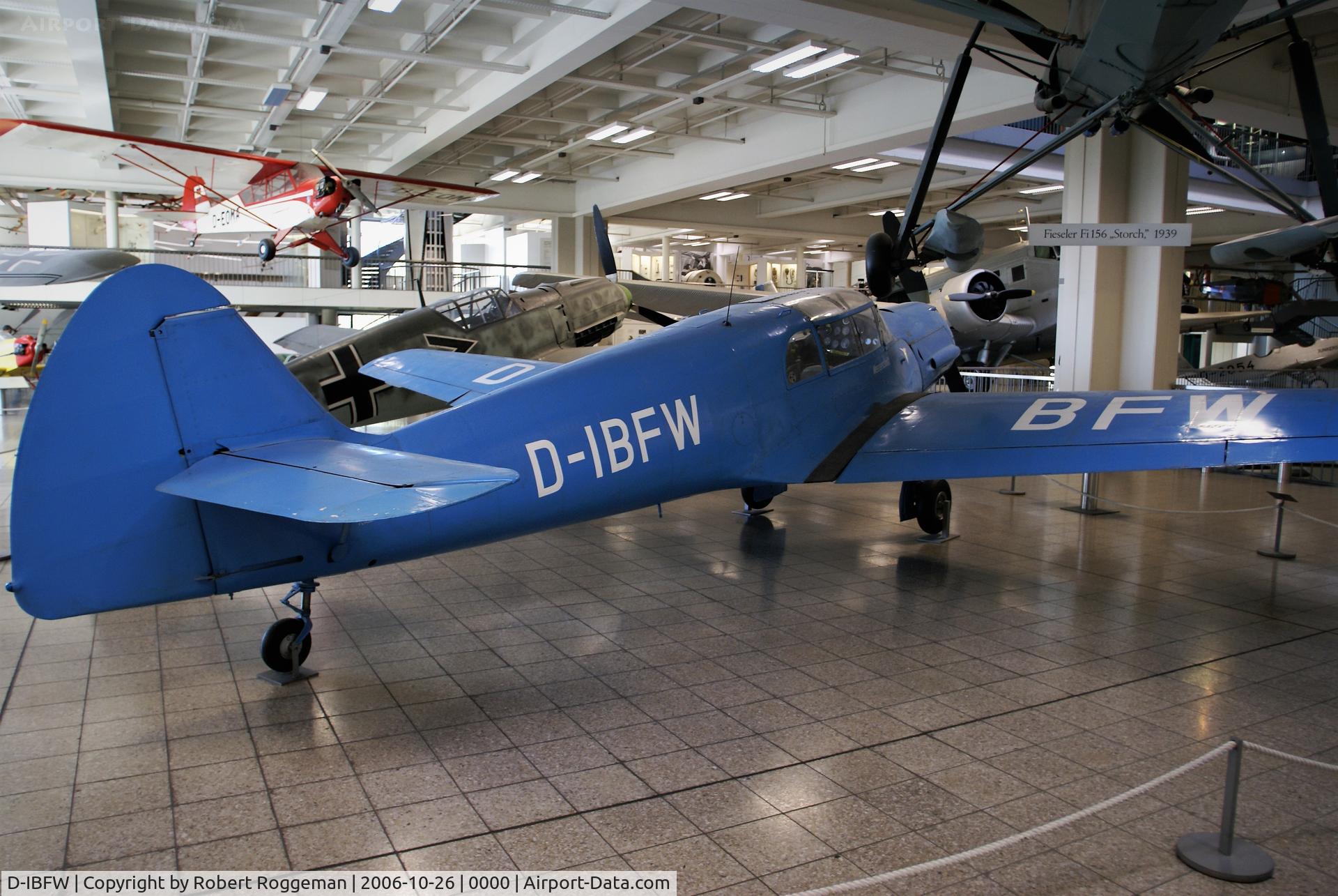 D-IBFW, 1945 Nord 1002 Pingouin II C/N 77, DEUTSCHE MUSEUM MUNCHEN.