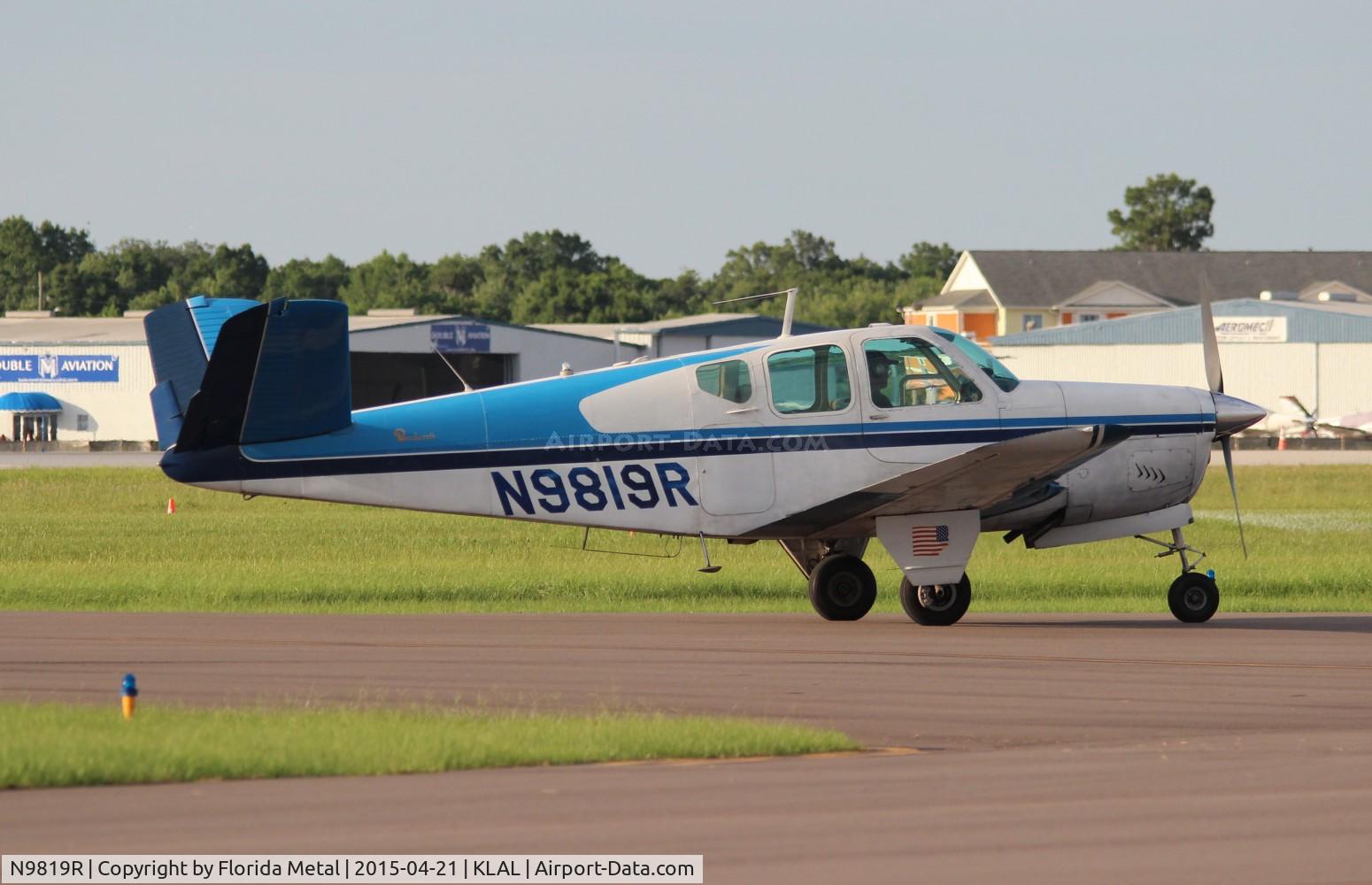 N9819R, 1960 Beech M35 Bonanza C/N D-6347, SNF LAL 2015