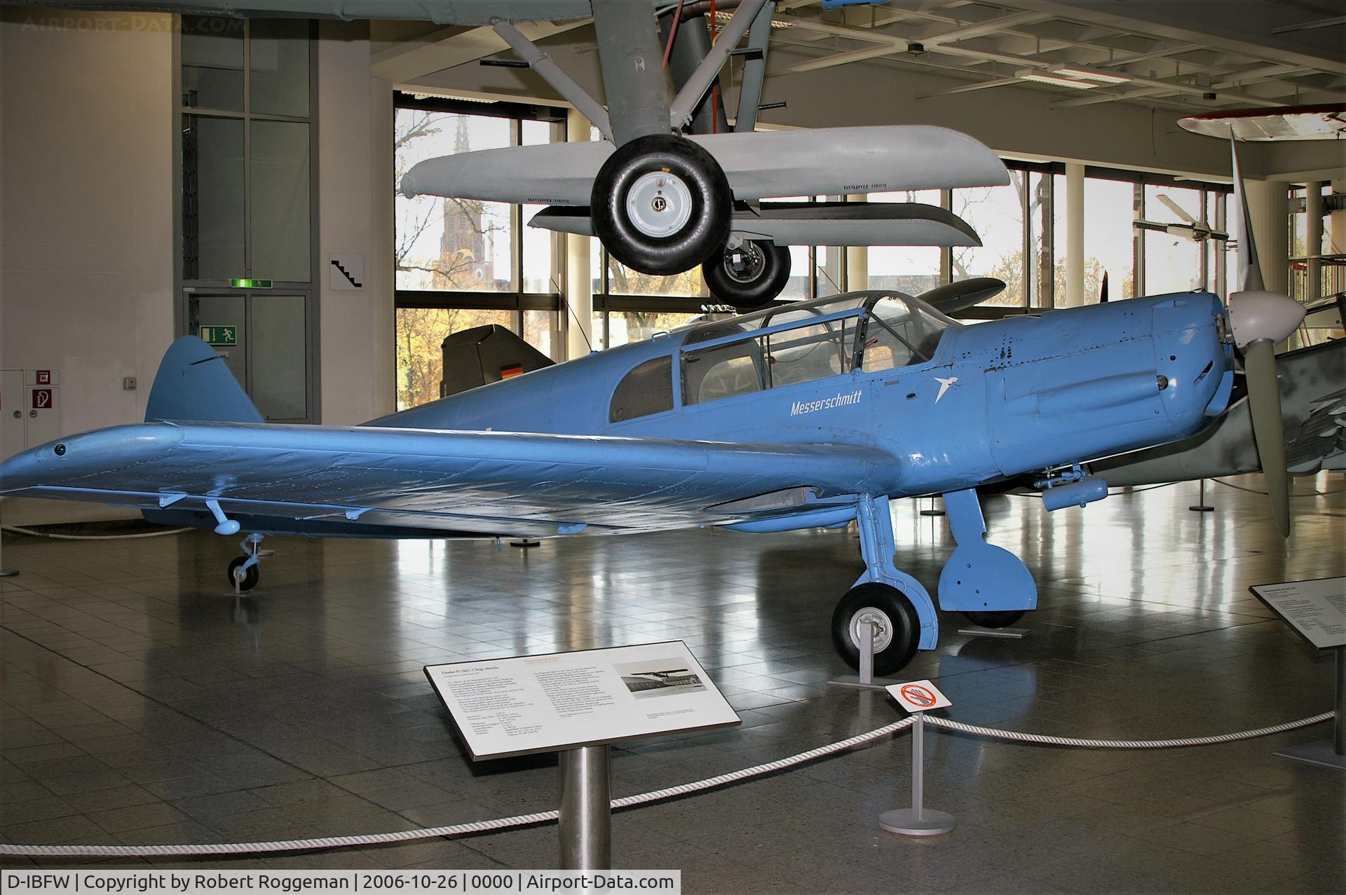 D-IBFW, 1945 Nord 1002 Pingouin II C/N 77, DEUTSCHE MUSEUM MUNCHEN.