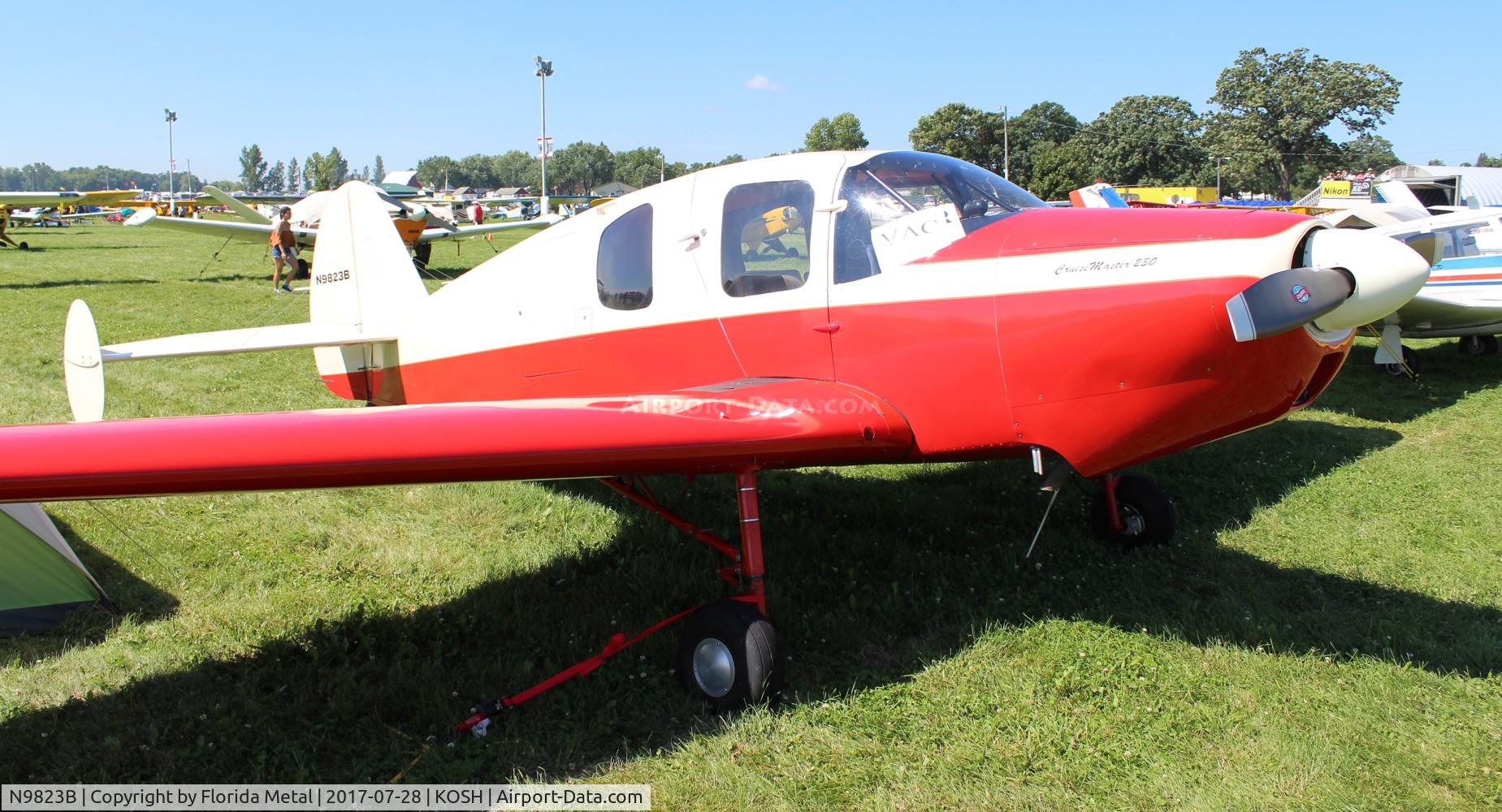 N9823B, 1958 Bellanca 14-19-2 Cruisair Senior C/N 4075, EAA OSH 2017