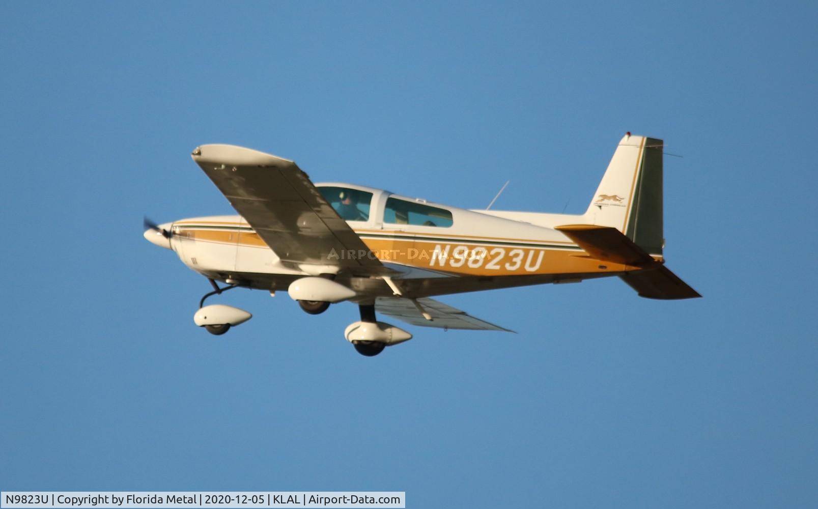 N9823U, 1976 Grumman American AA-5A Cheetah C/N AA5A0223, Sun N Fun 2020
