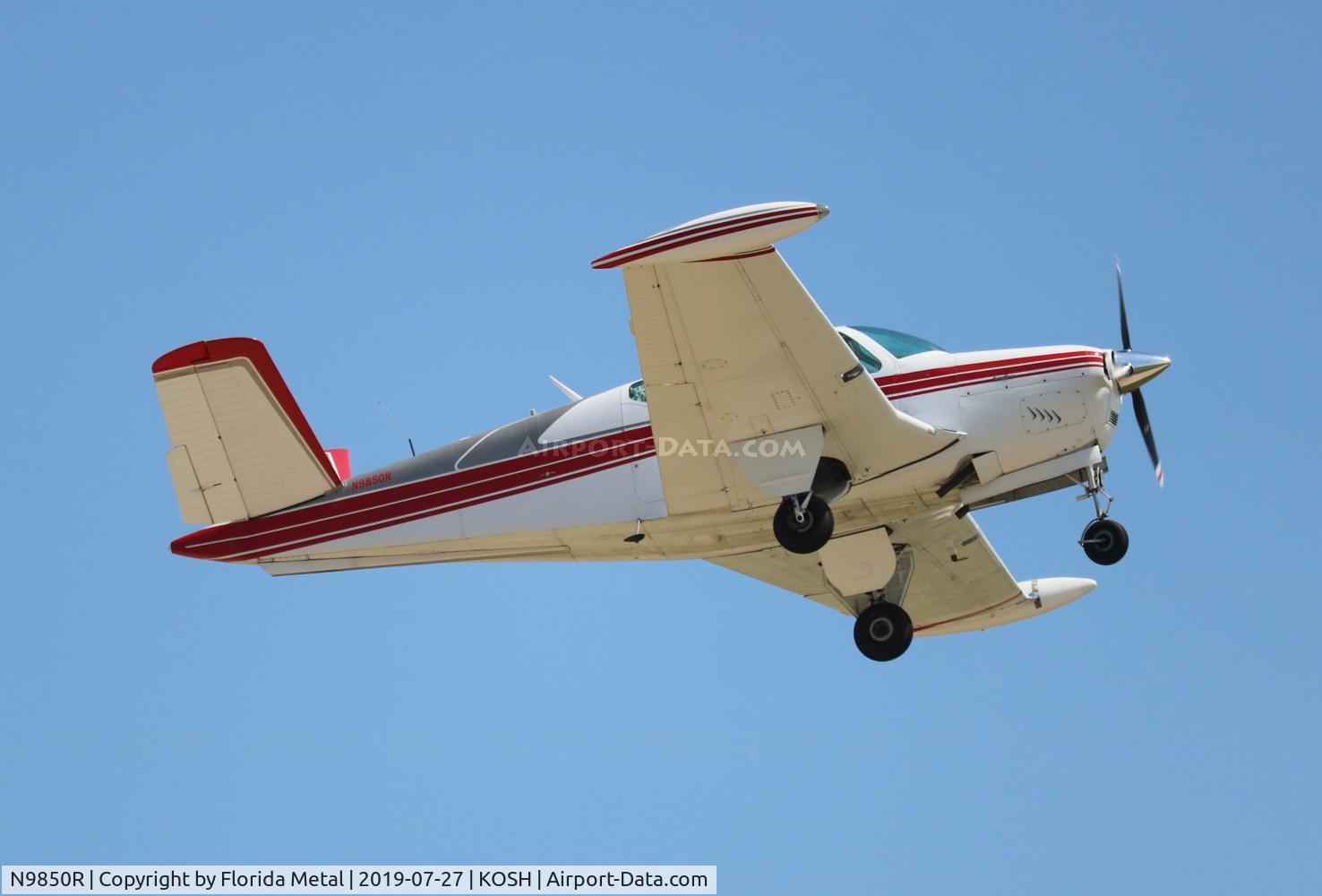 N9850R, 1960 Beech M35 Bonanza C/N D-6401, EAA OSH 2019