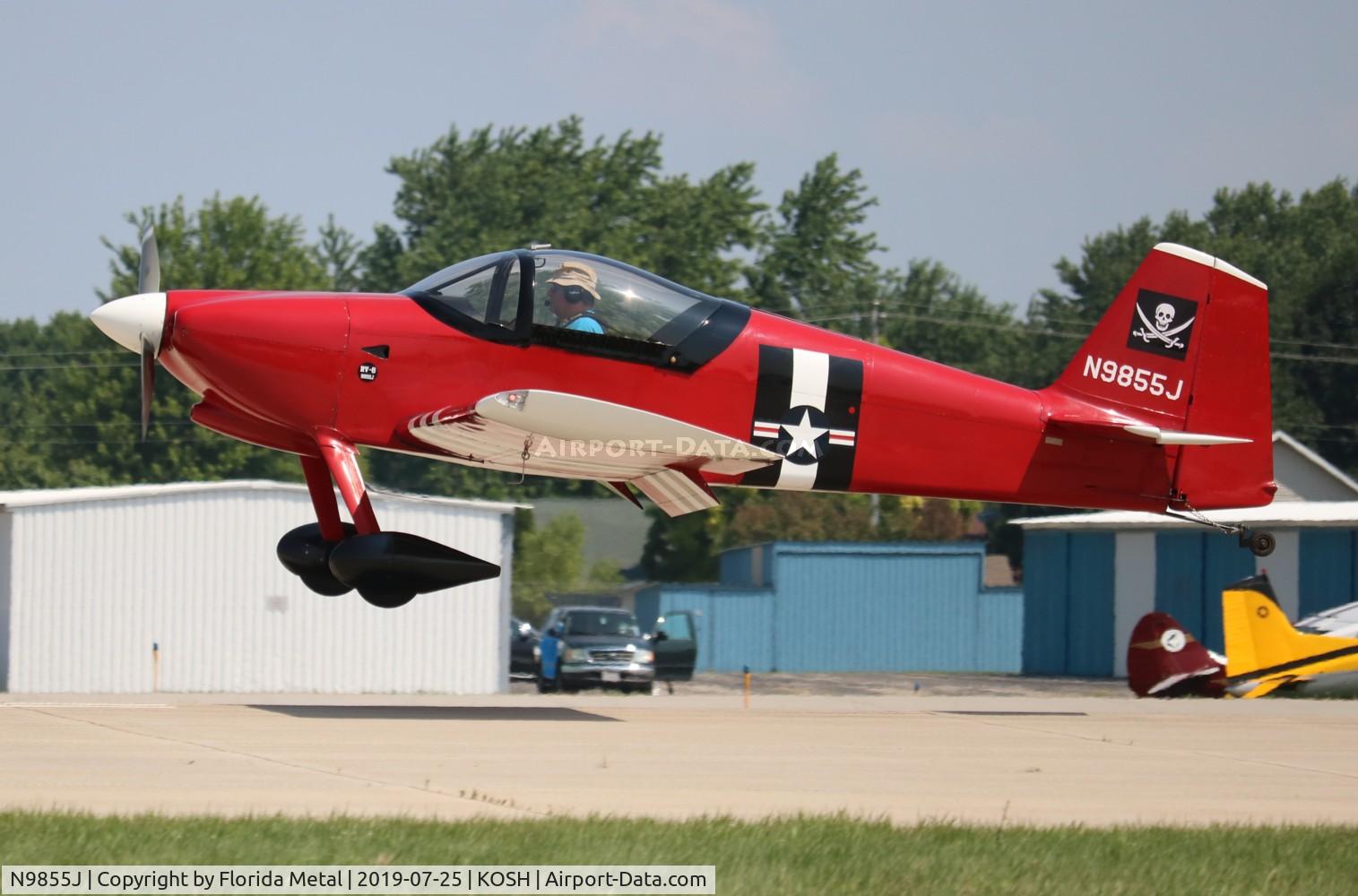 N9855J, Vans RV-6 C/N 22300, EAA OSH 2019