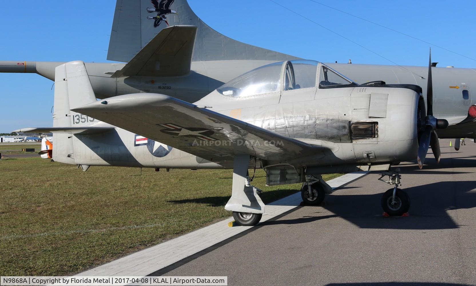 N9868A, 1951 North American T-28D Trojan C/N 174-51 (51-3513), SNF LAL 2017