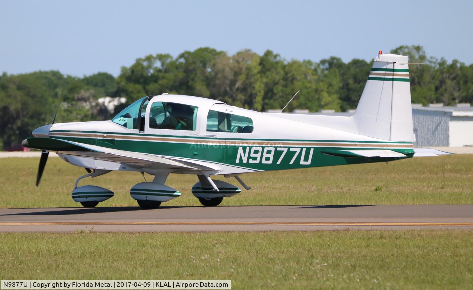 N9877U, 1976 Grumman American AA-5A Cheetah C/N AA5A0277, SNF LAL 2017