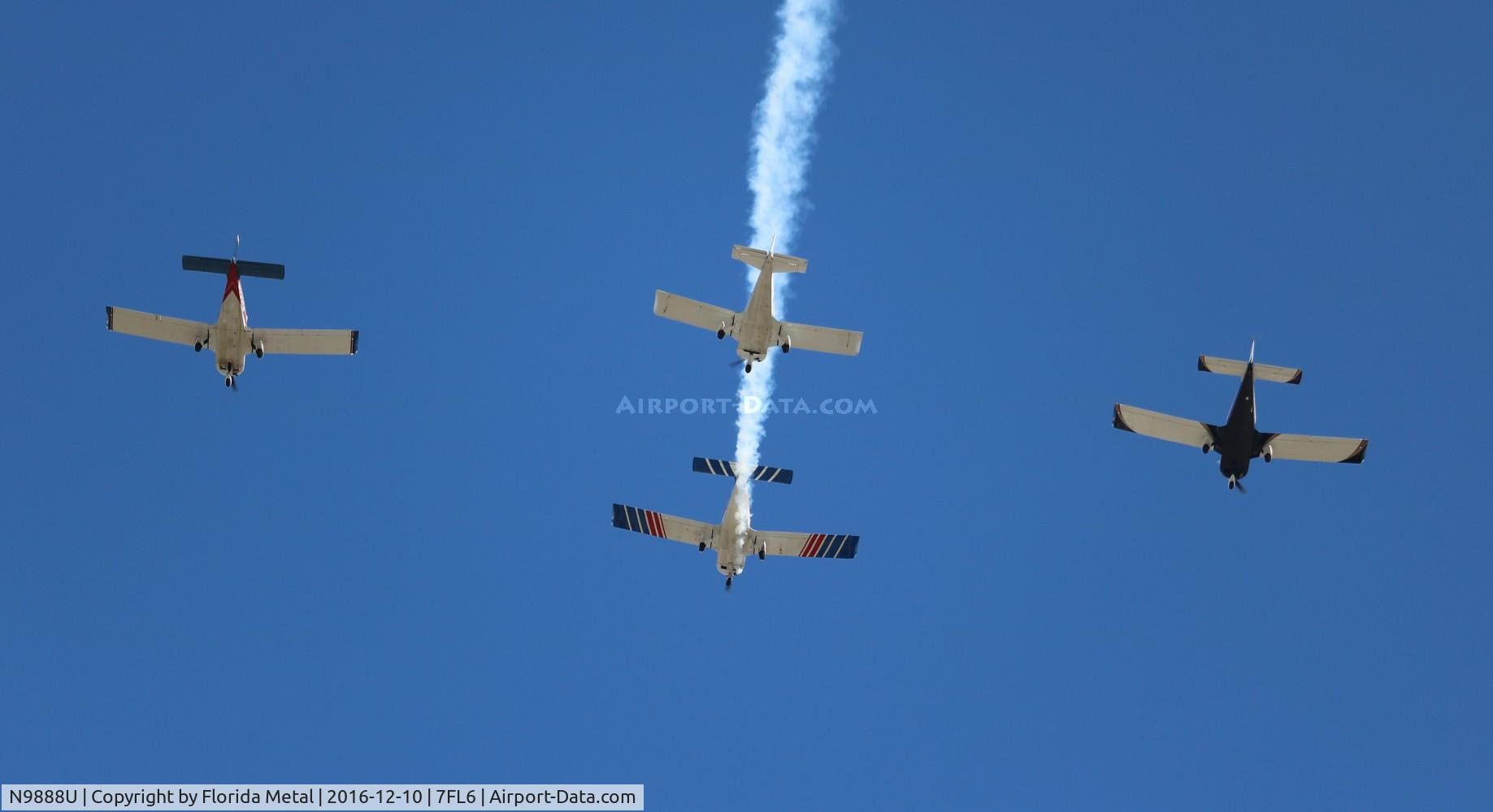 N9888U, 1978 Grumman American AA-1C Lynx C/N AA1C0150, Spruce Creek 2016