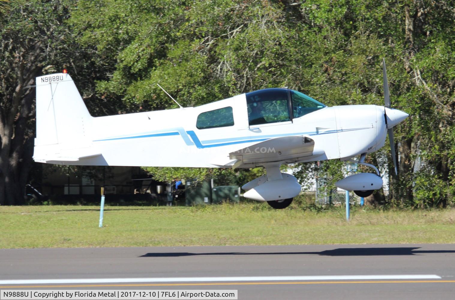 N9888U, 1978 Grumman American AA-1C Lynx C/N AA1C0150, Spruce Creek 2017