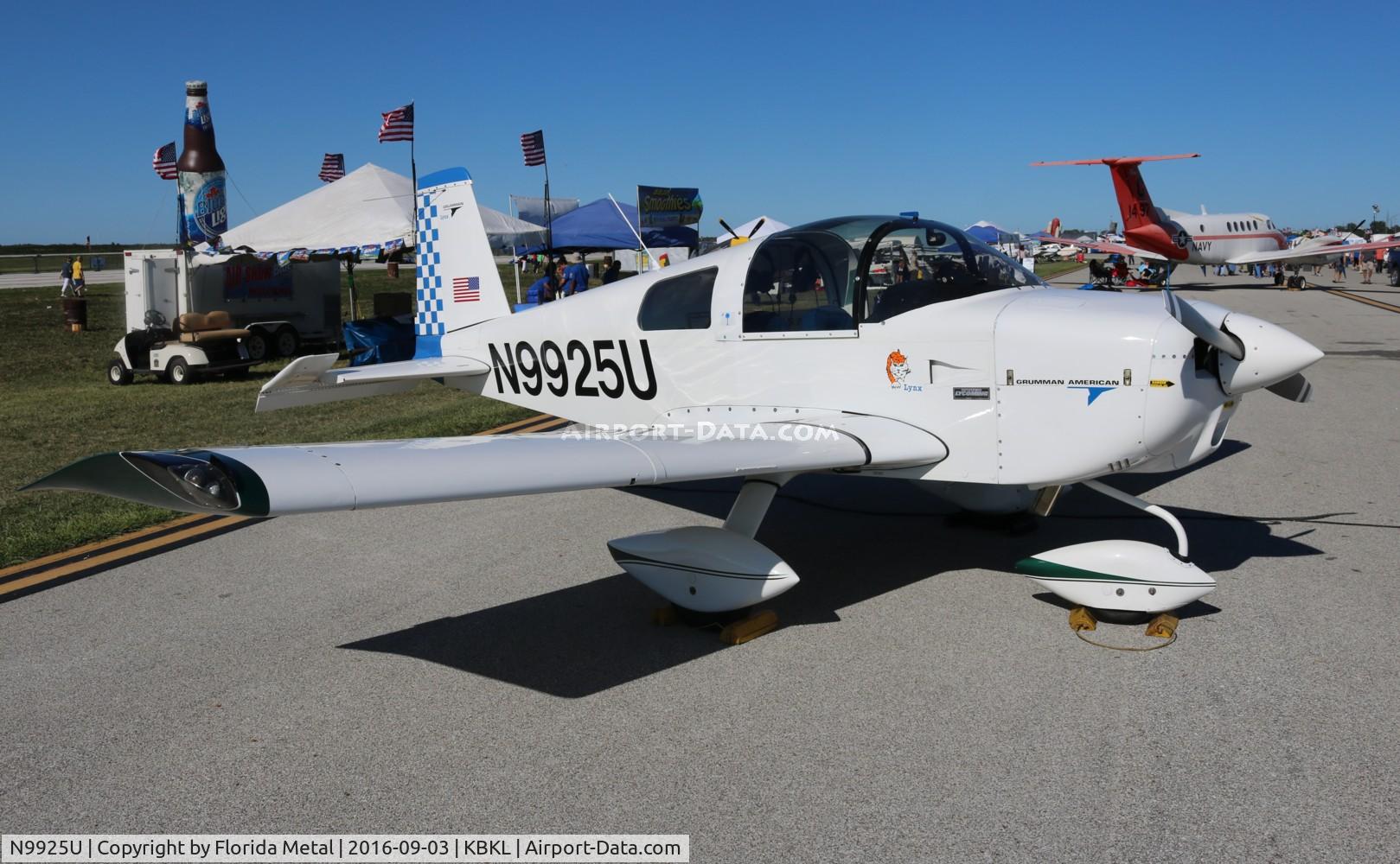 N9925U, 1978 Grumman American AA-1C Lynx C/N AA1C0159, Cleveland Airshow 2016