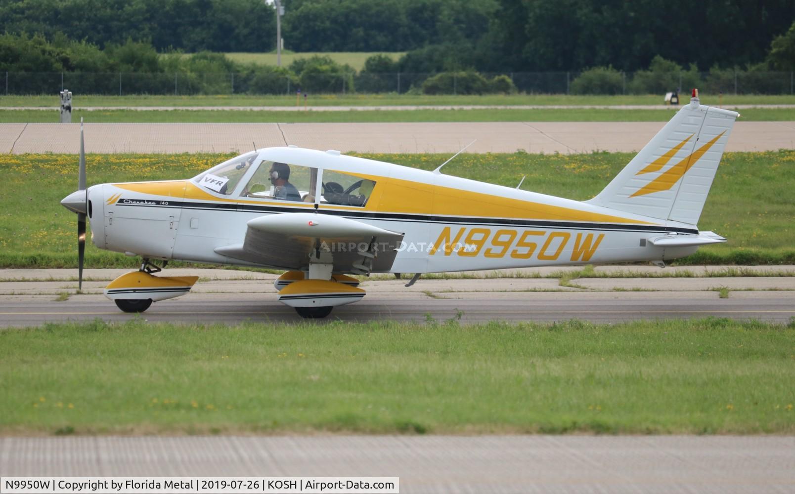 N9950W, 1967 Piper PA-28-140 C/N 28-23495, EAA OSH 2019