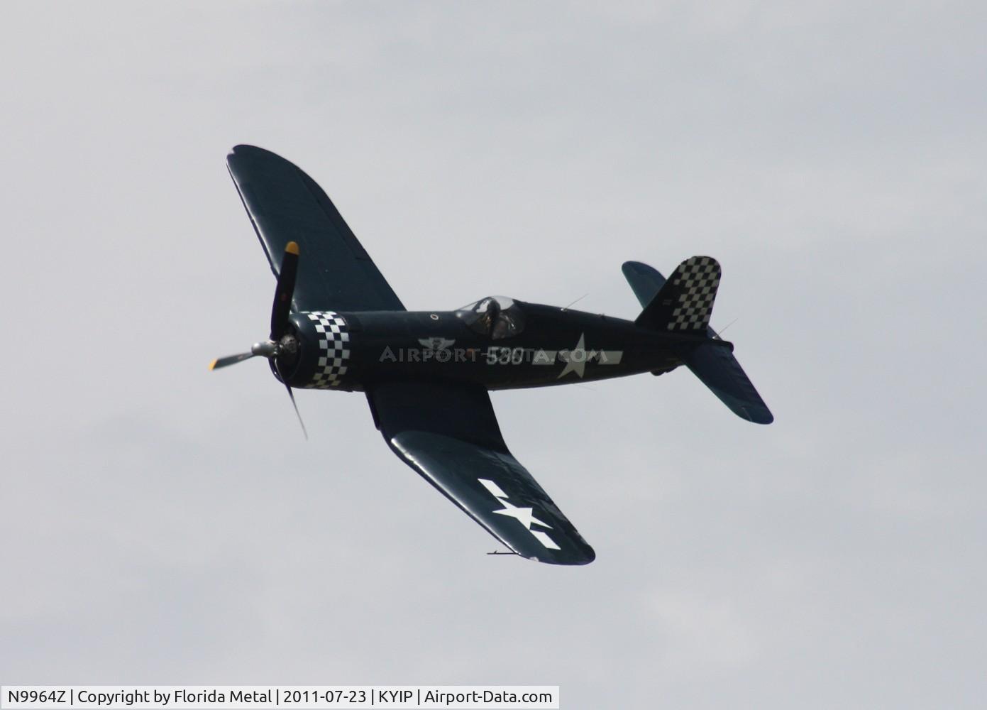 N9964Z, 1943 Goodyear FG-1D Corsair C/N 3729, TOM YIP 2011