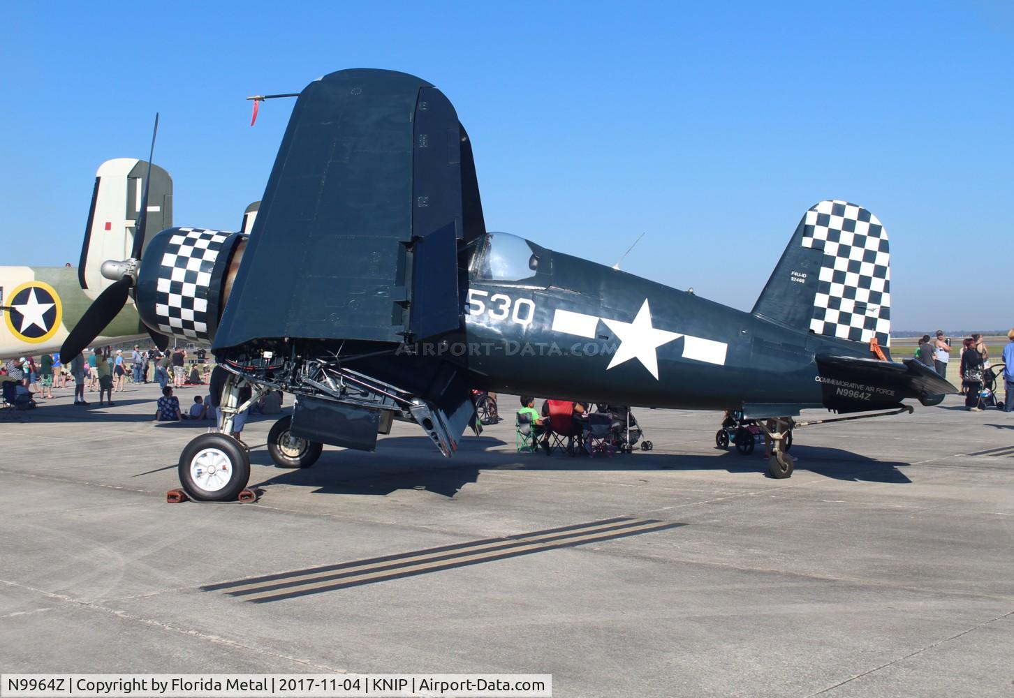 N9964Z, 1943 Goodyear FG-1D Corsair C/N 3729, NAS JAX 2017