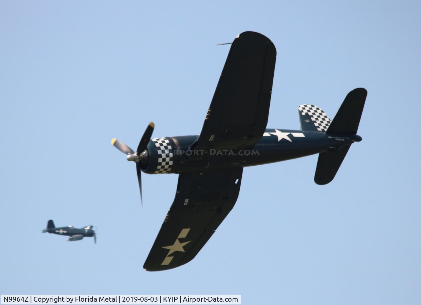 N9964Z, 1943 Goodyear FG-1D Corsair C/N 3729, TOM YIP 2019