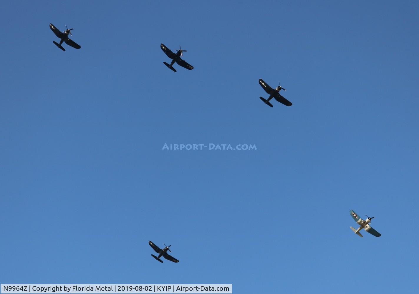 N9964Z, 1943 Goodyear FG-1D Corsair C/N 3729, TOM YIP 2019