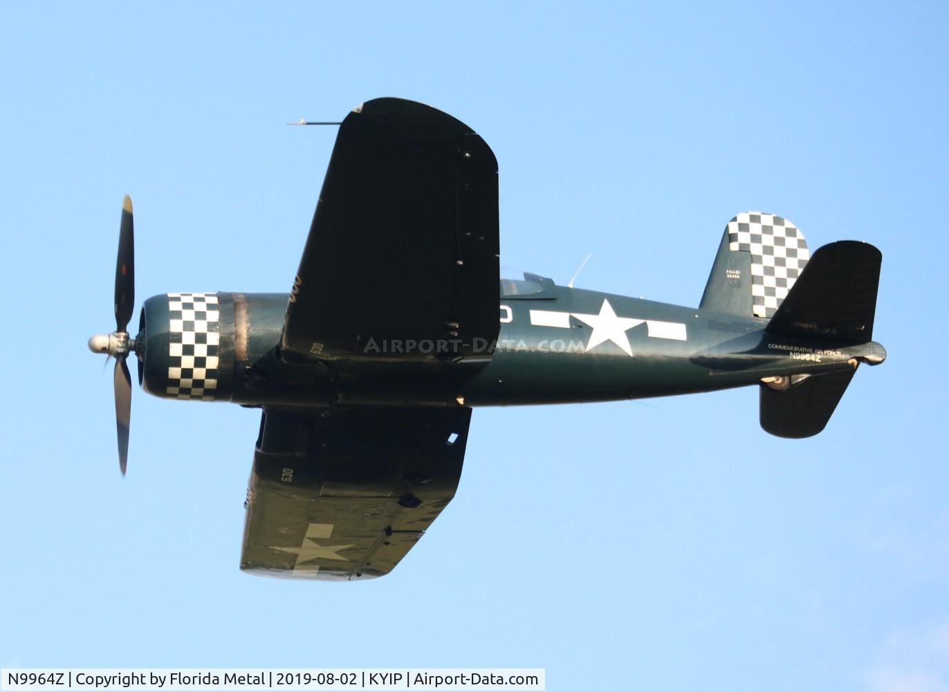 N9964Z, 1943 Goodyear FG-1D Corsair C/N 3729, TOM YIP 2019