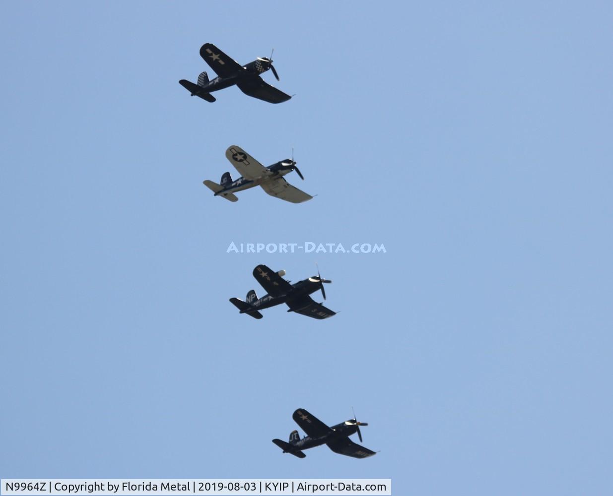 N9964Z, 1943 Goodyear FG-1D Corsair C/N 3729, TOM YIP 2019