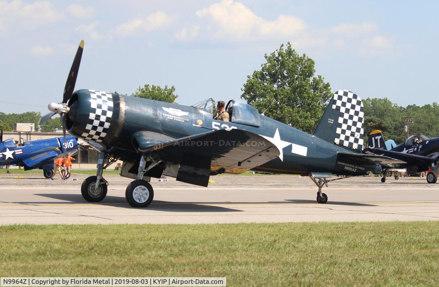 N9964Z, 1943 Goodyear FG-1D Corsair C/N 3729, TOM YIP 2019