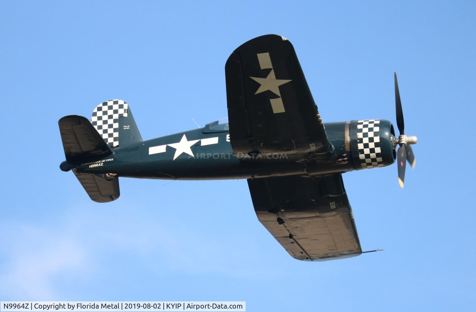 N9964Z, 1943 Goodyear FG-1D Corsair C/N 3729, TOM YIP 2019