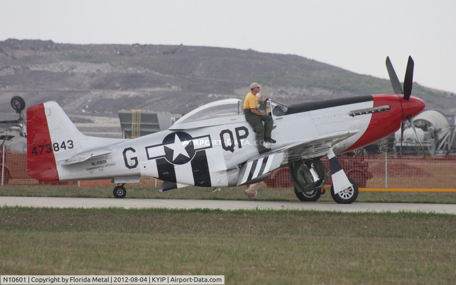 N10601, 1944 North American P-51D Mustang C/N 122-40383, TOM YIP 2012