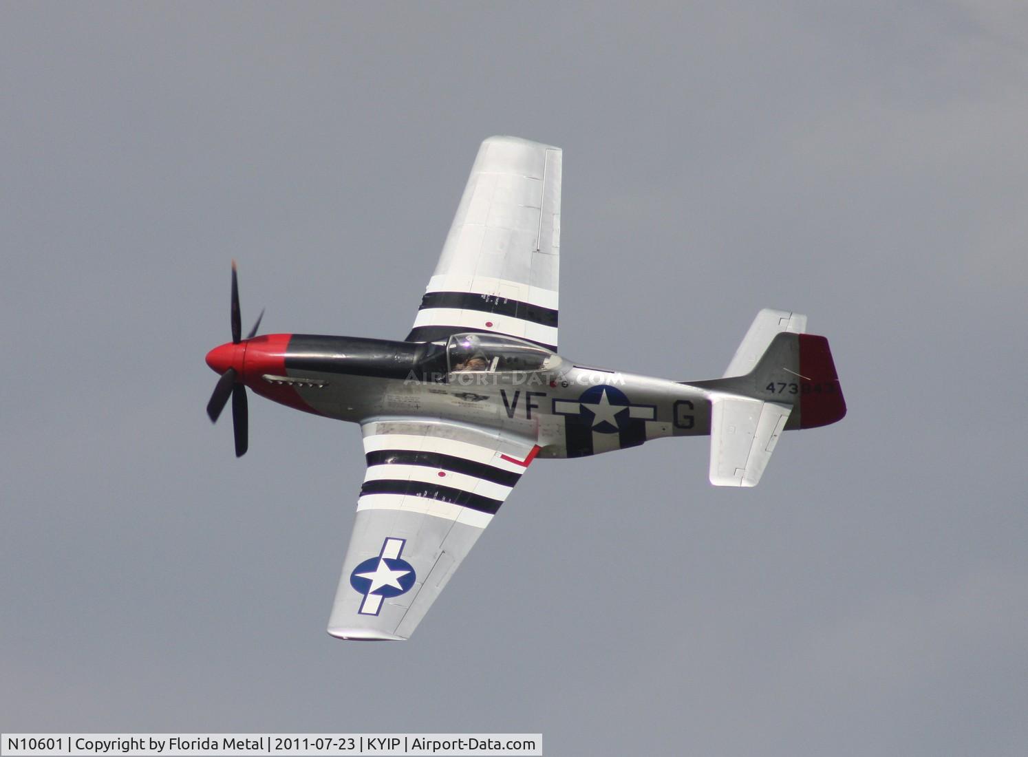 N10601, 1944 North American P-51D Mustang C/N 122-40383, TOM YIP 2011