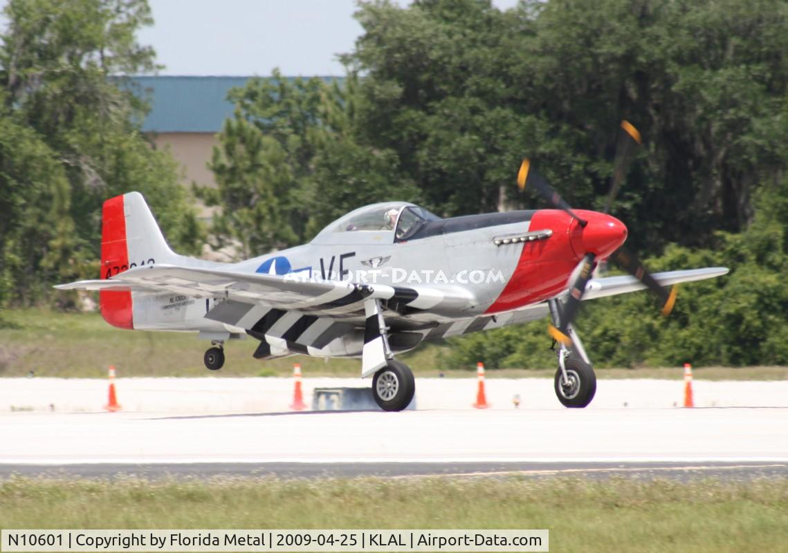 N10601, 1944 North American P-51D Mustang C/N 122-40383, SNF LAL 2009