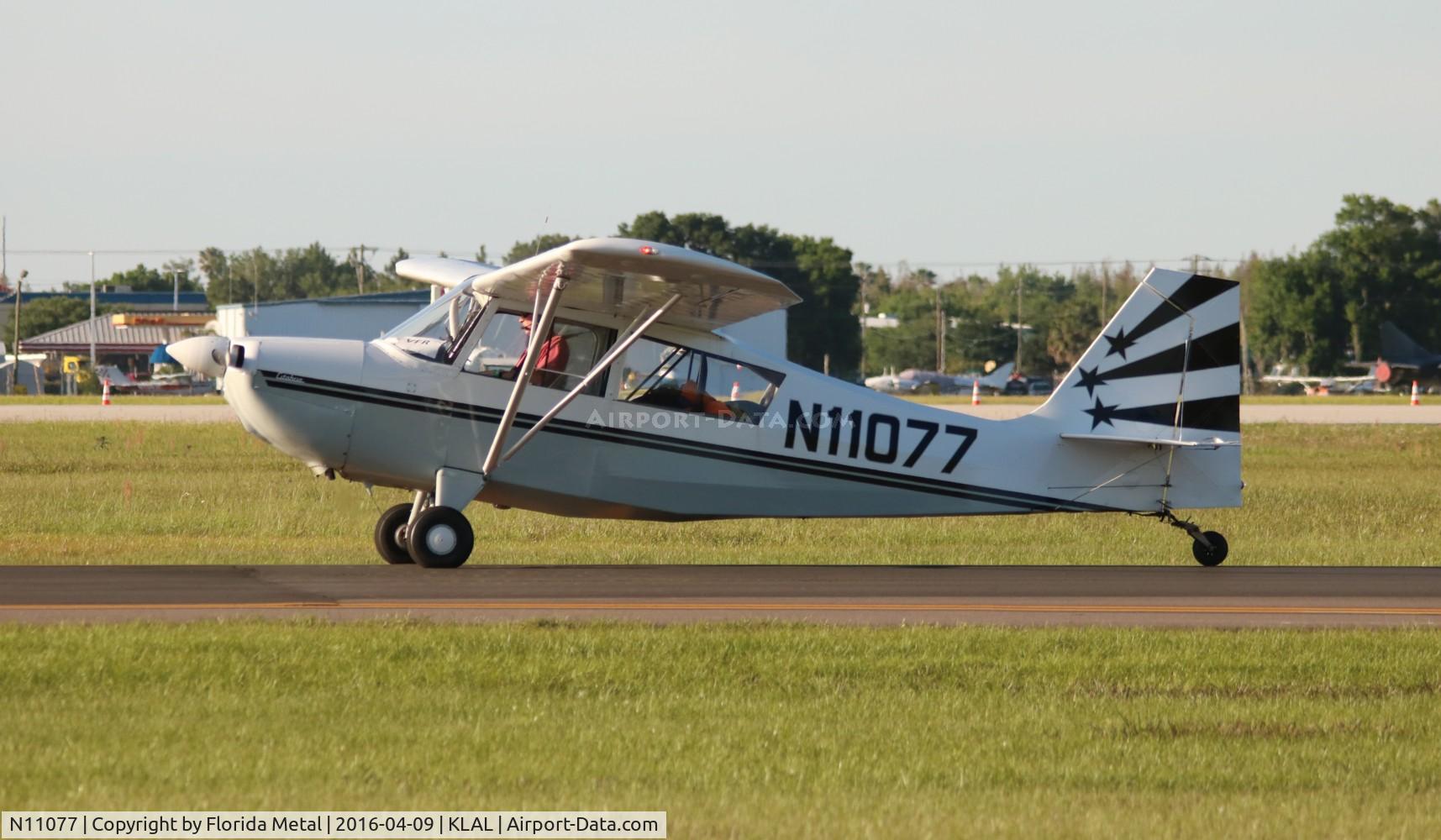 N11077, 1965 Champion 7ECA Citabria C/N 91, SNF LAL 2016