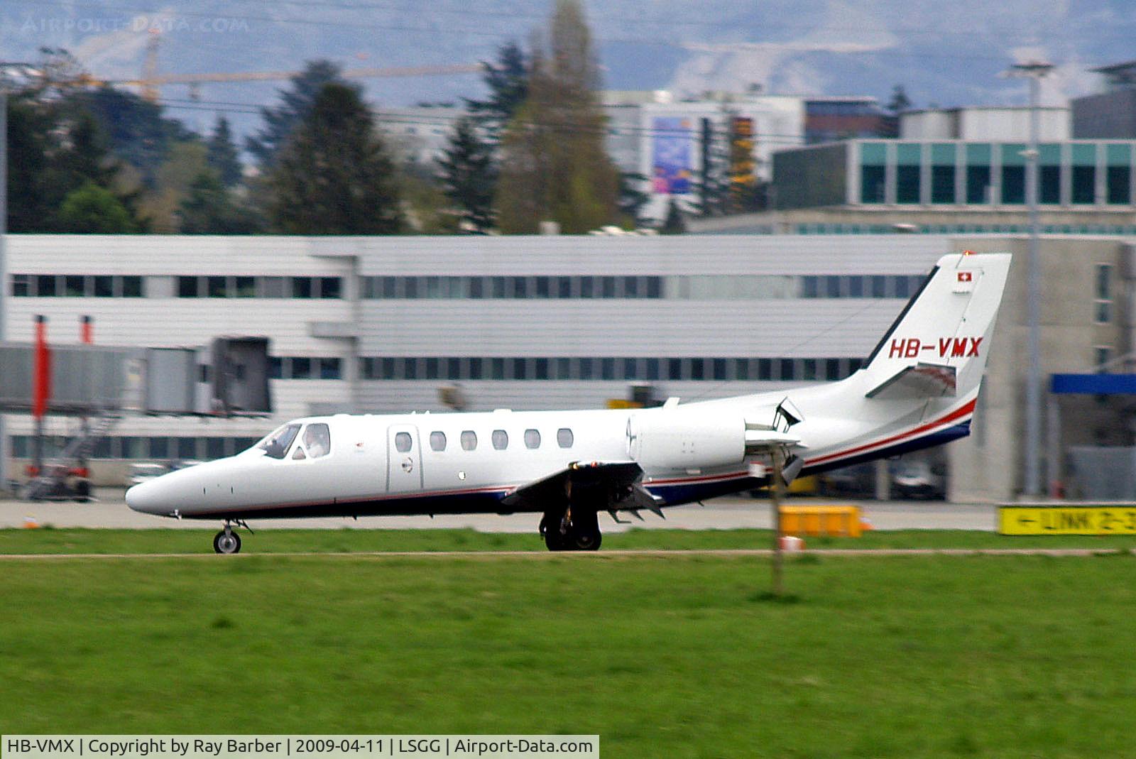 HB-VMX, 2000 Cessna 550B Citation Bravo C/N 550-0946, HB-VMX   Cessna Citation Bravo [550-0946] (Jet Aviation Business Jets AG) Geneva Int'l (Cointrin)~HB 11/04/2009