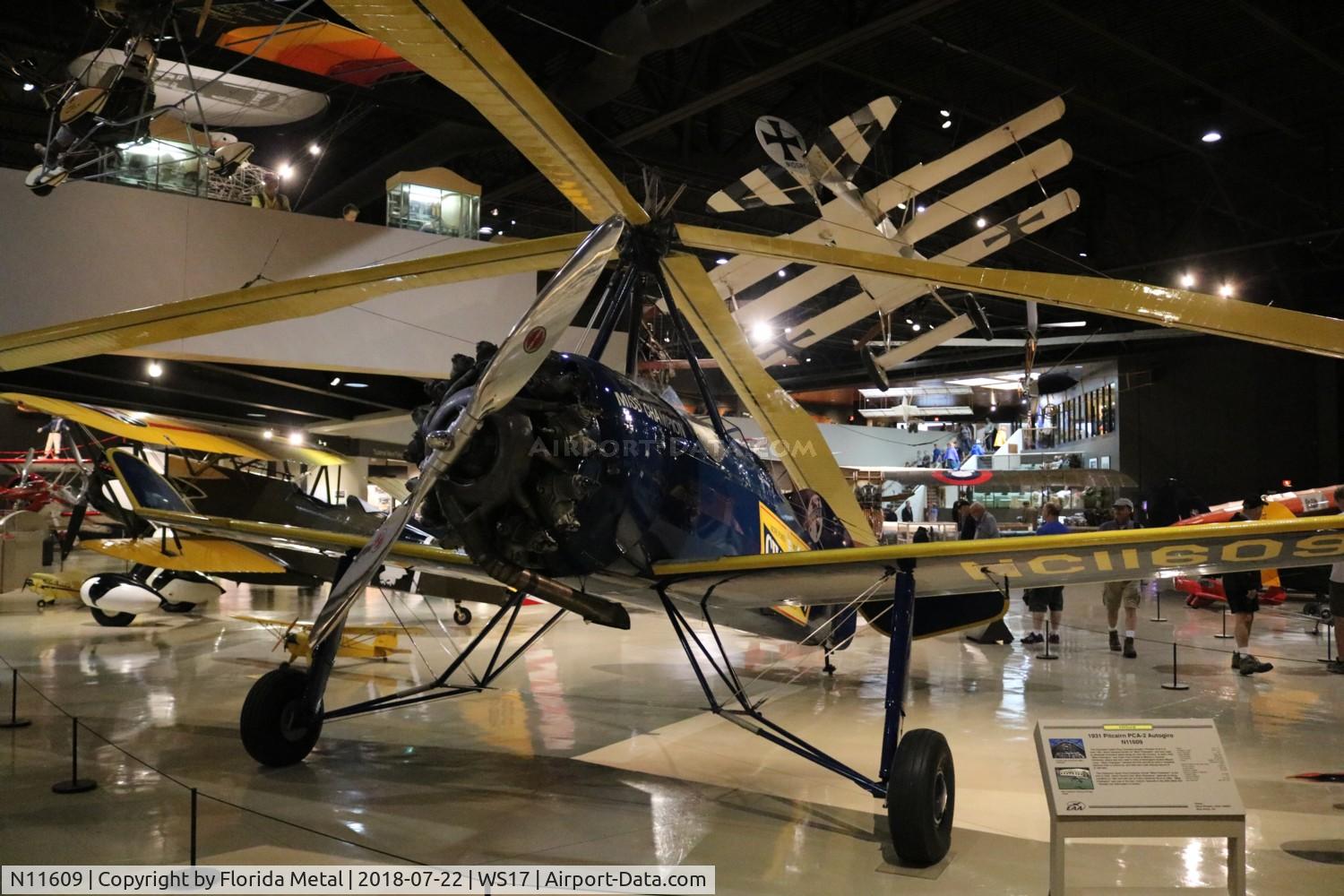 N11609, 1931 Pitcairn-Cierva PCA-2 C/N B-27, EAA Museum 2018