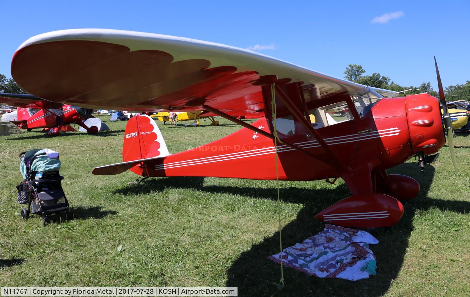 N11767, 1935 Monocoupe 90A C/N A696, EAA OSH 2017