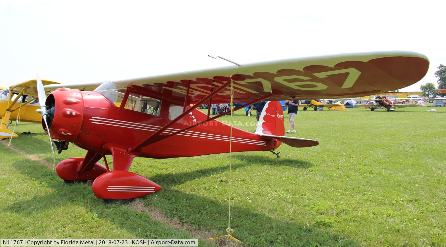 N11767, 1935 Monocoupe 90A C/N A696, EAA OSH 2018