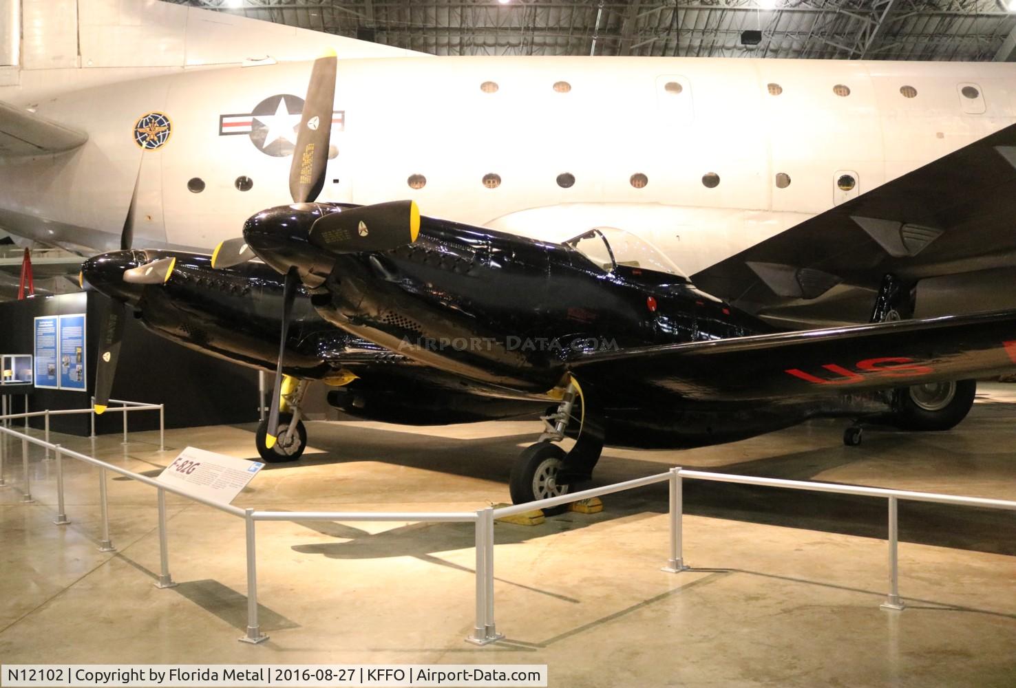 N12102, 1944 North American P-82B C/N 44-65162, USAF Museum 2016