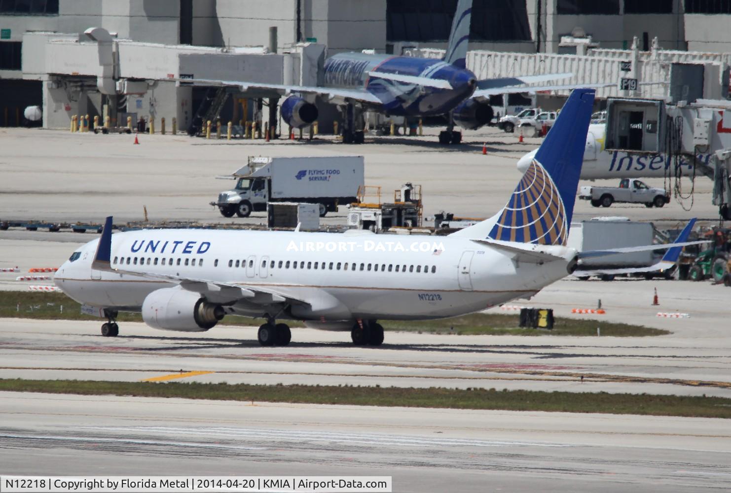 N12218, 1998 Boeing 737-824 C/N 28778, MIA spotting 2014