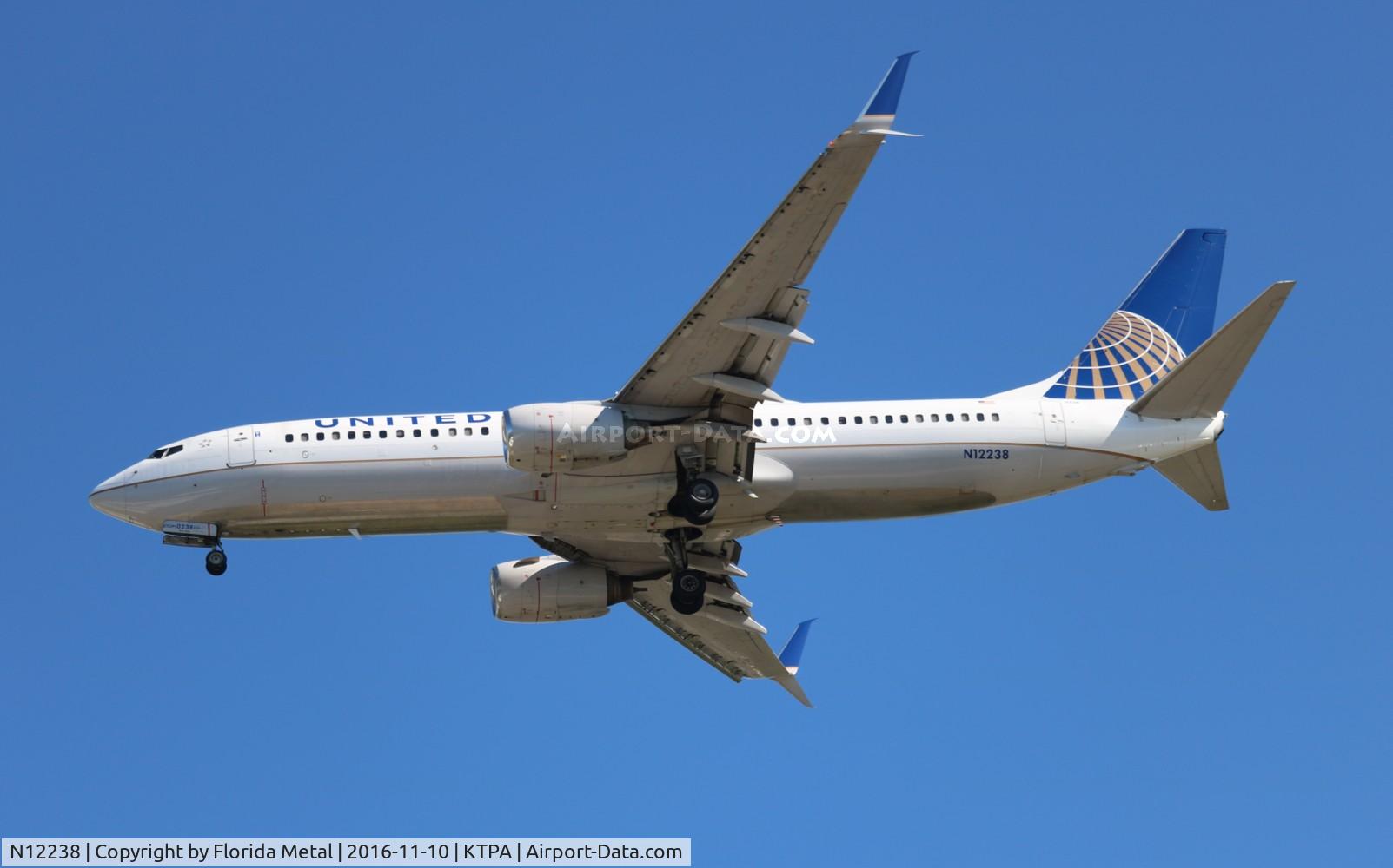 N12238, 1999 Boeing 737-824 C/N 28804, TPA spotting 2016