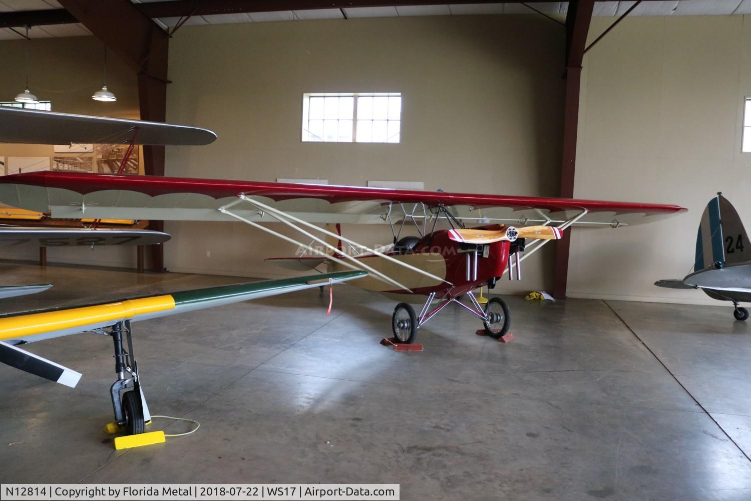 N12814, Heath Super Parasol C/N 161, EAA Museum 2018