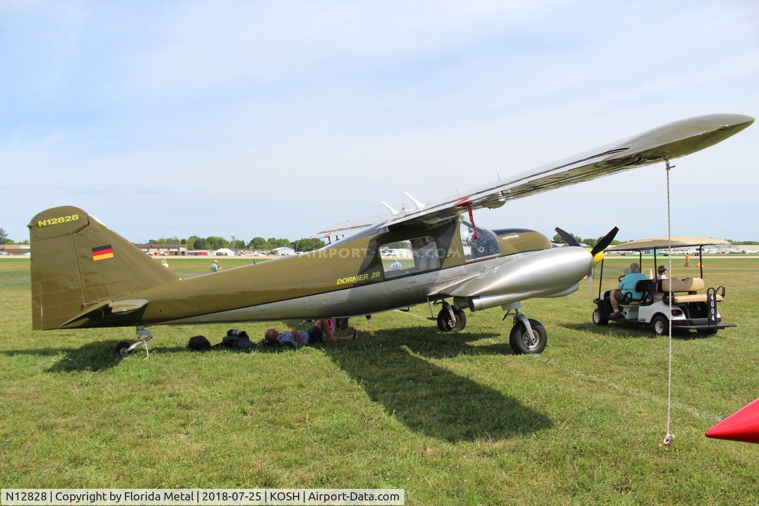 N12828, 1961 Dornier Do-28A-1 C/N 3023, EAA OSH 2018