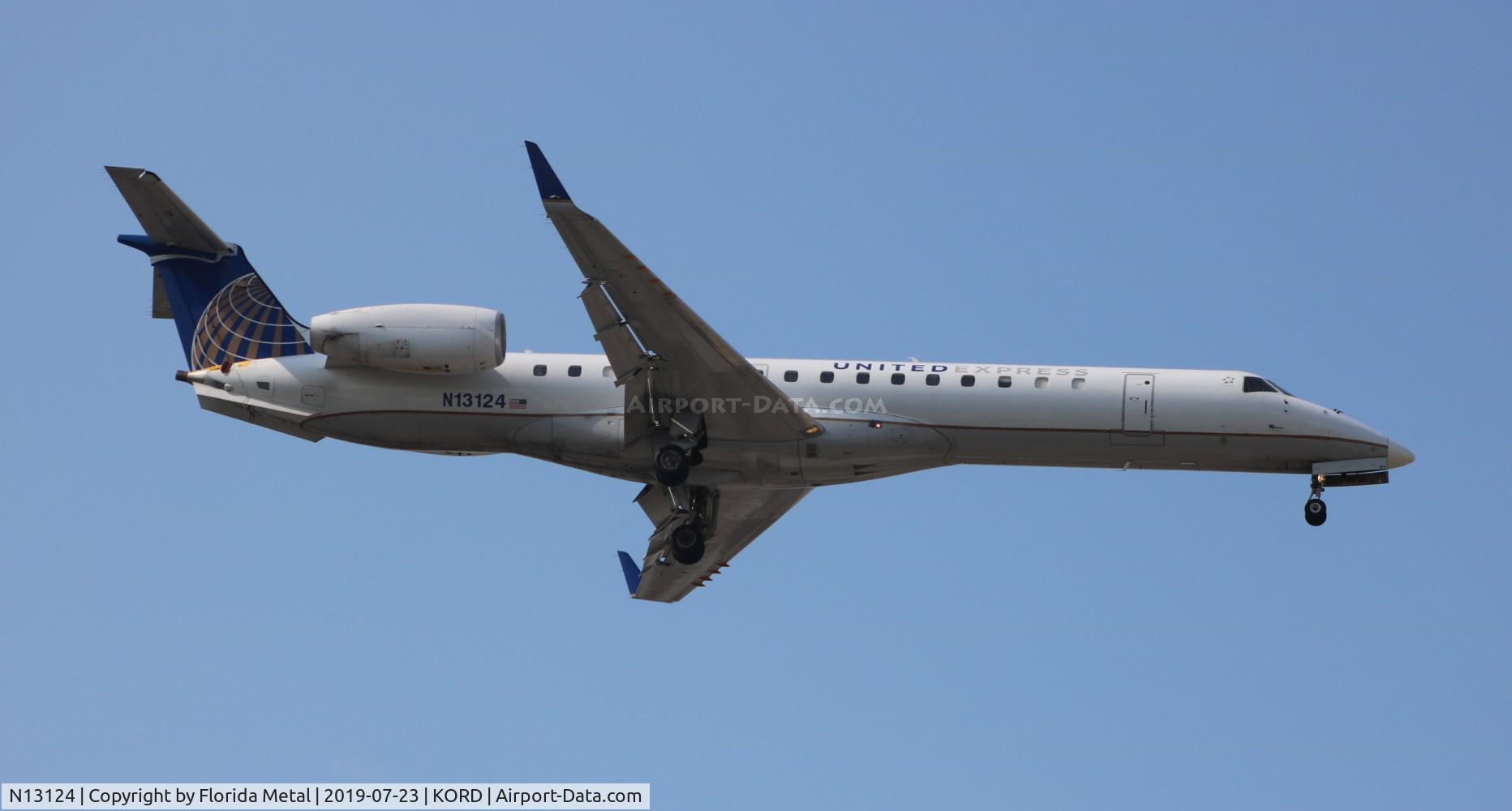 N13124, 2003 Embraer ERJ-145XR (EMB-145XR) C/N 145689, ORD spotting 2019