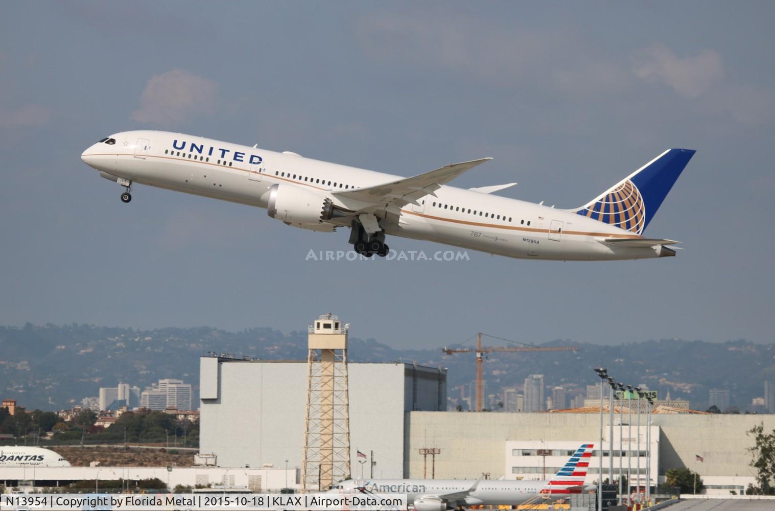 N13954, 2015 Boeing 787-9 Dreamliner C/N 36405, LAX spotting 2015