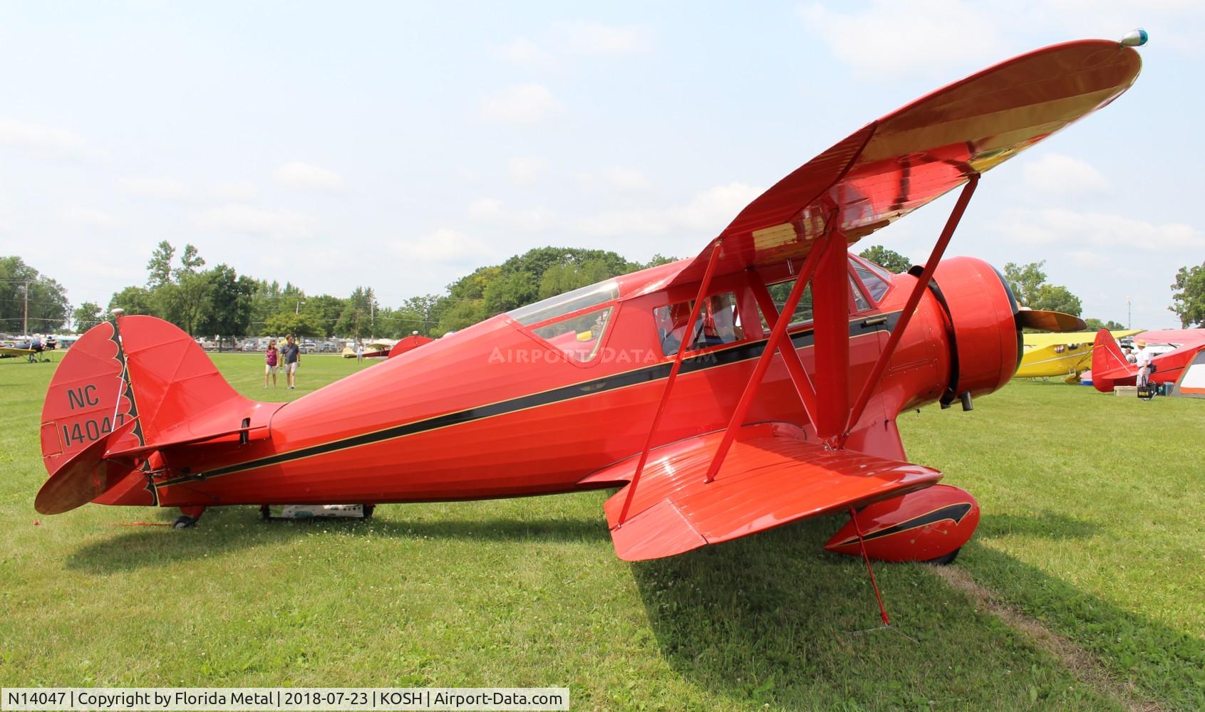 N14047, 1934 Waco YKC C/N 3966, EAA OSH 2018