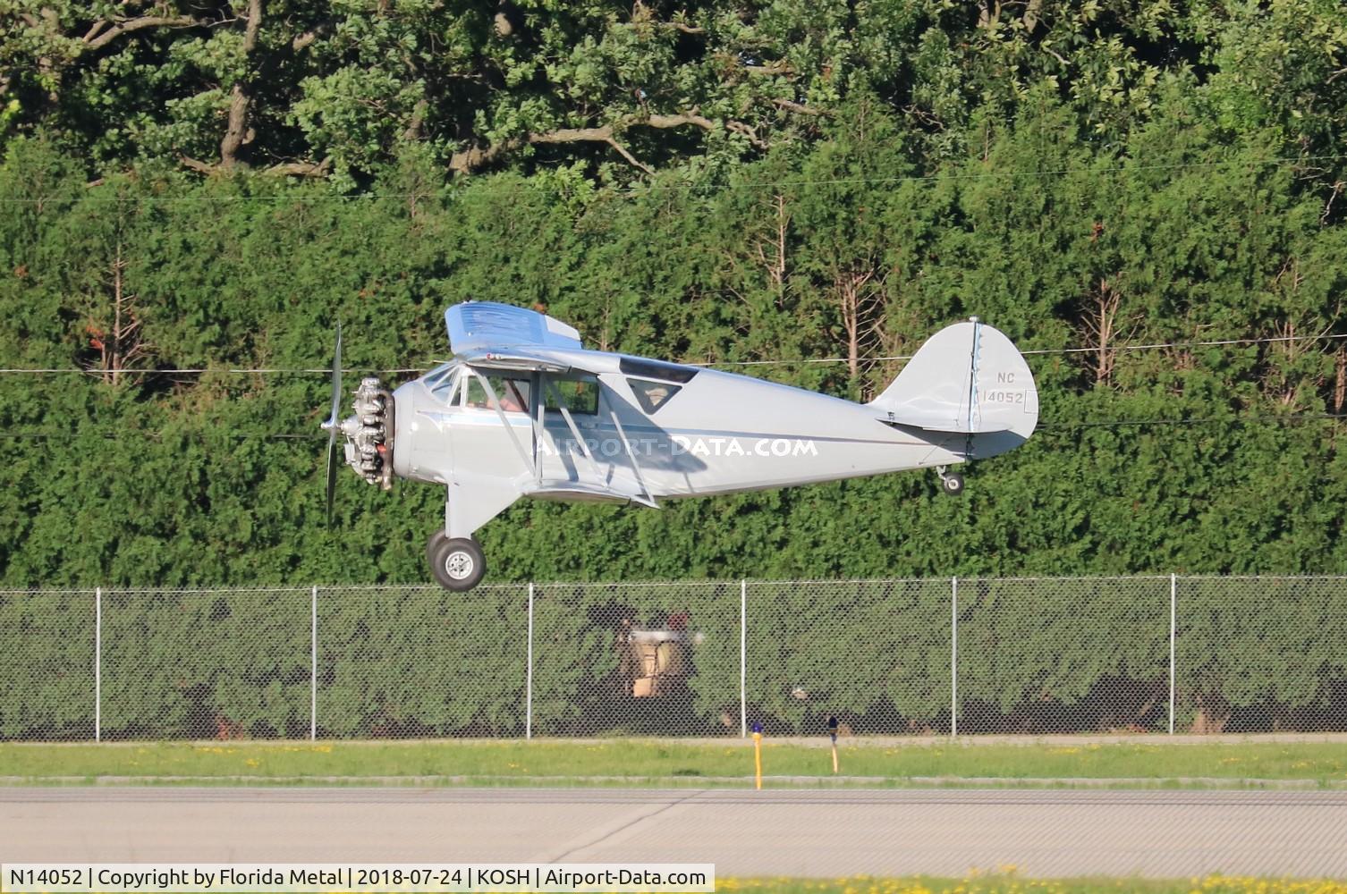 N14052, 1934 Waco UKC C/N 3927, EAA OSH 2018