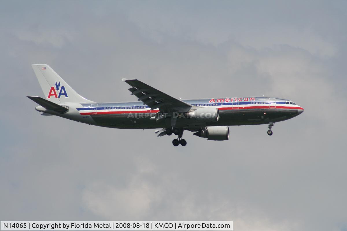 N14065, 1989 Airbus A300B4-605R C/N 508, MCO Spotting 2008