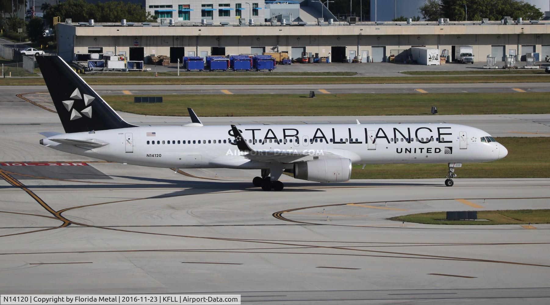 N14120, 1997 Boeing 757-224 C/N 27562, FLL spotting 2016
