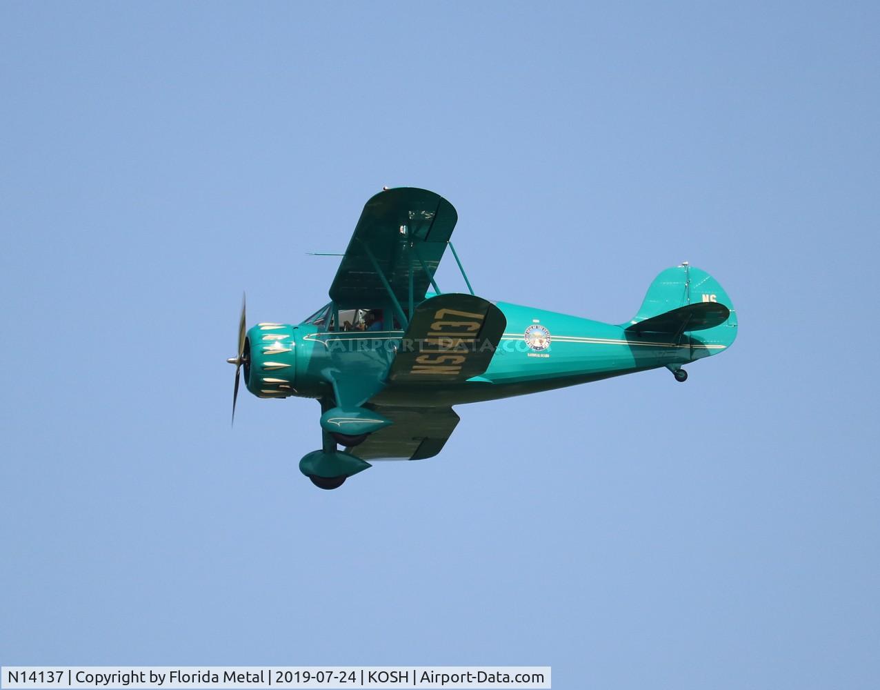 N14137, 1934 Waco YKC C/N 4223, EAA OSH 2019