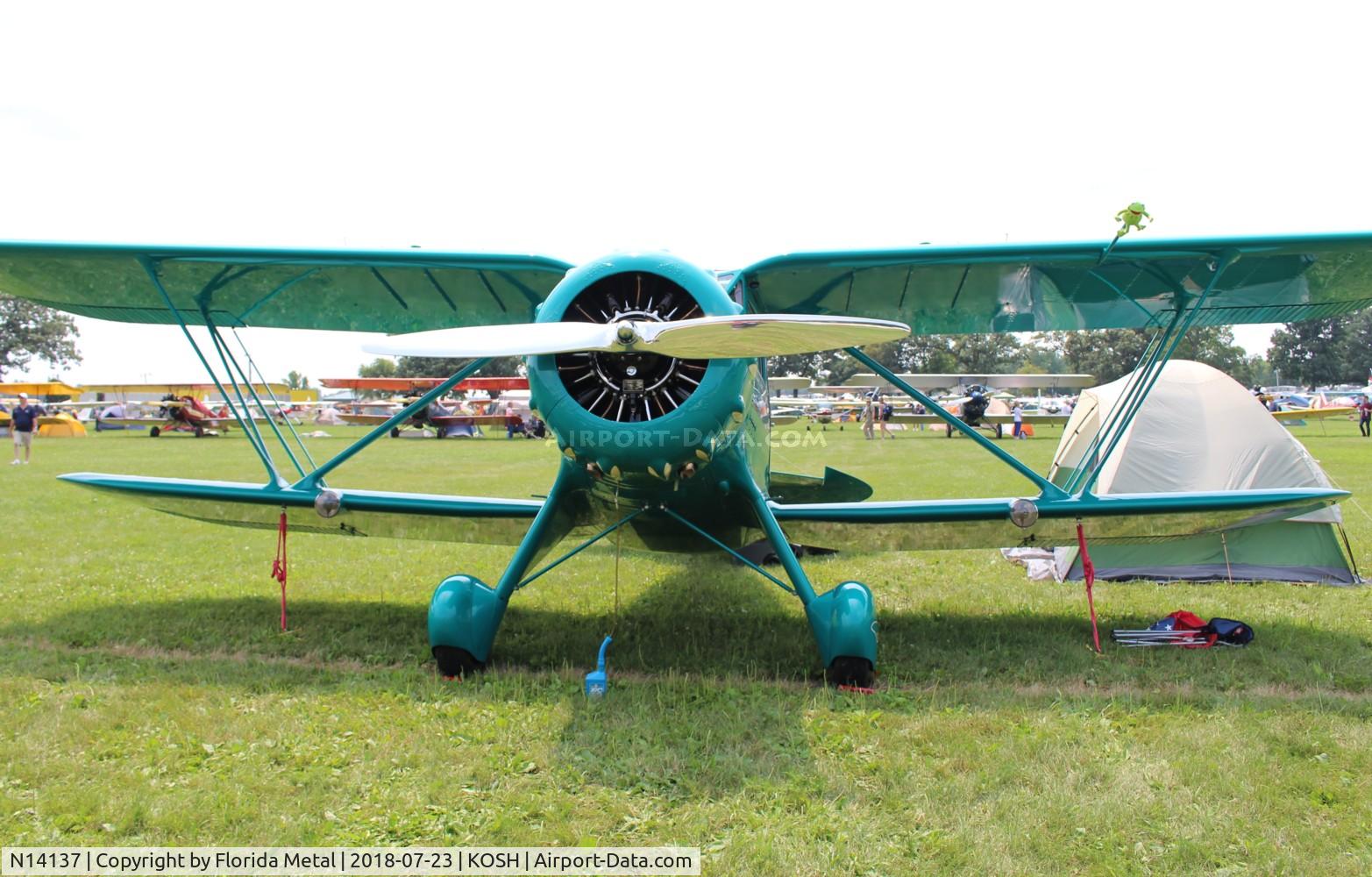 N14137, 1934 Waco YKC C/N 4223, EAA OSH 2018