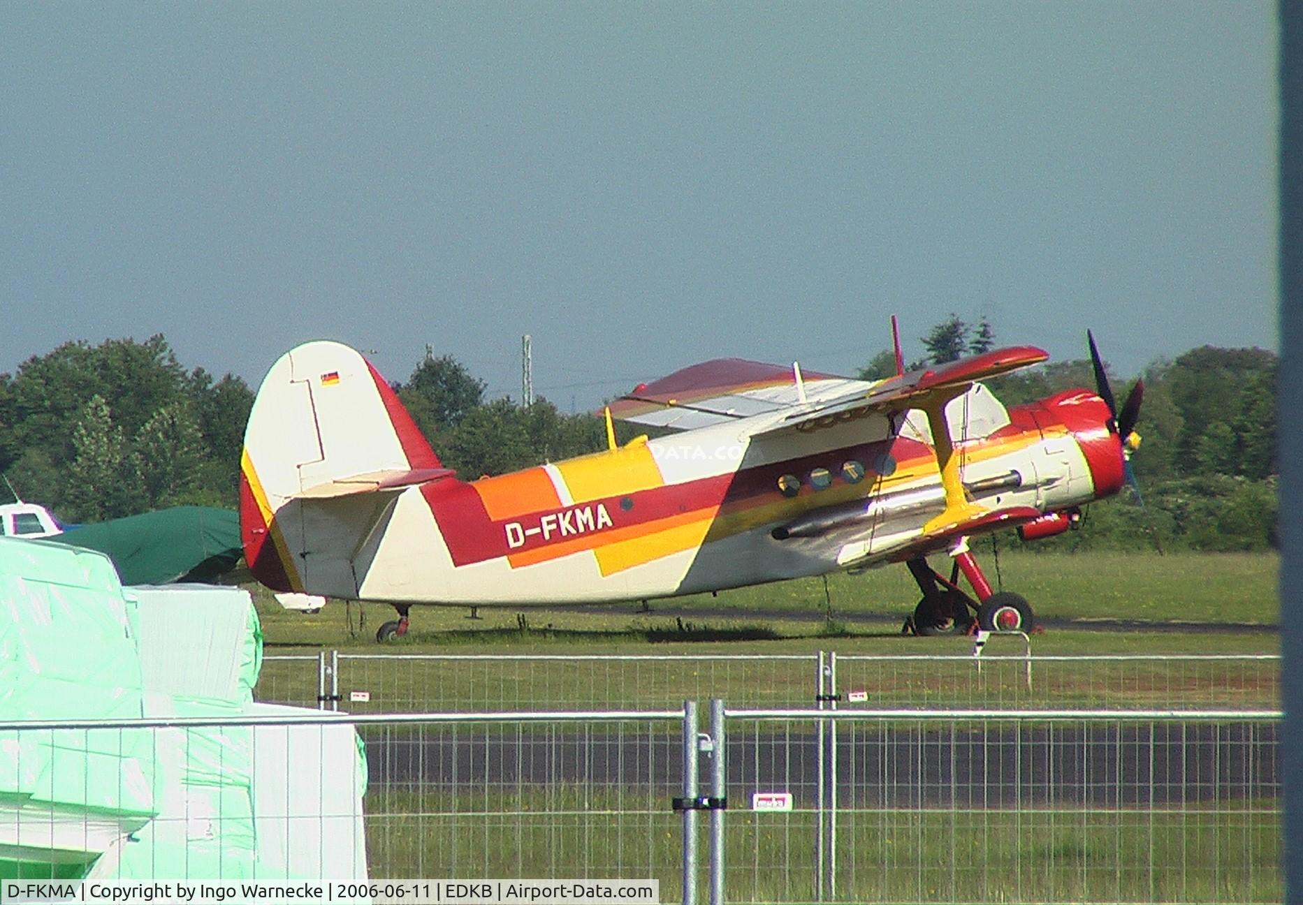 D-FKMA, Antonov An-2T C/N 117411, Antonov An-2T COLT at Bonn-Hangelar airfield